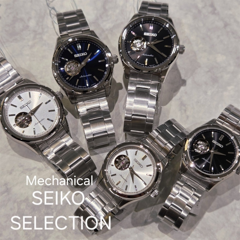 【チックタック仙台エスパル】SEIKO 新作メカニカル ペアウォッチにも♪