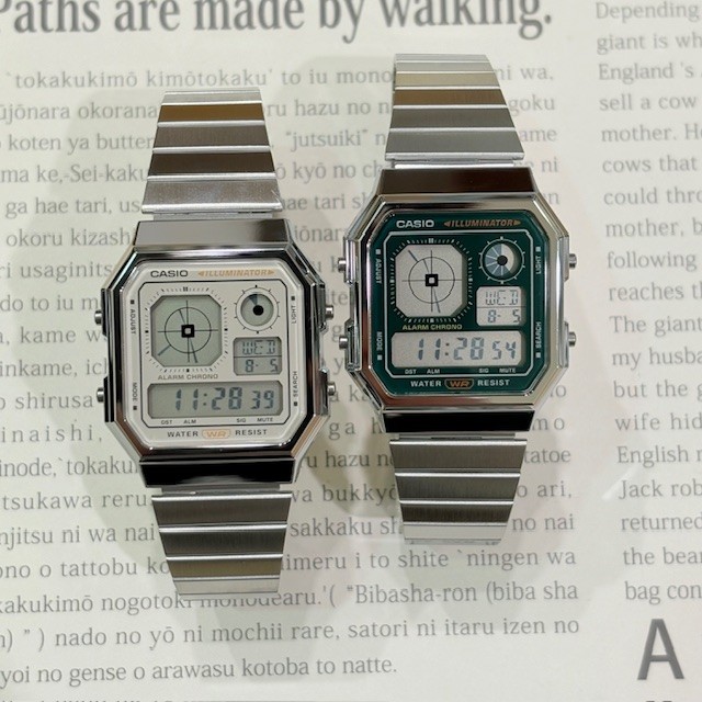 【CASIO】個性派デザインにNEWカラー登場!