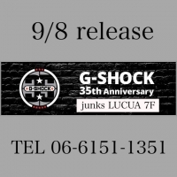 [ junks ルクア店]  G-SHOCK 35周年記念モデル発売！