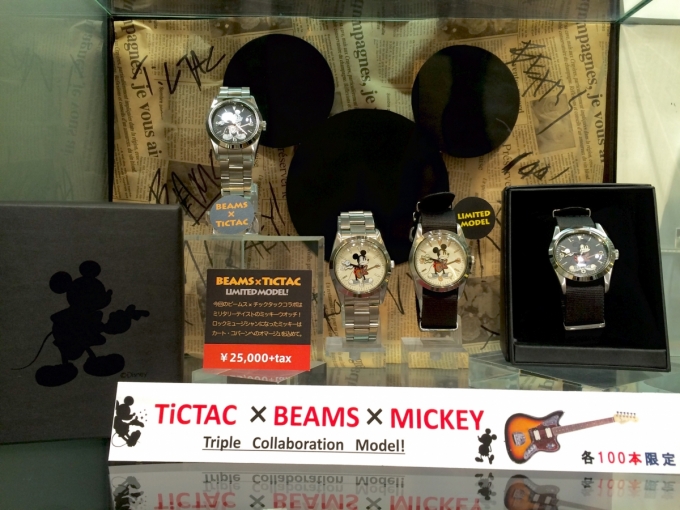 ビームス ミッキー TiCTACの腕時計 SALE2021 - 腕時計(アナログ) - scuffy.org