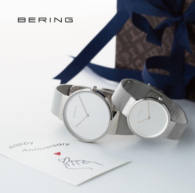 【BERING】ミニマルなデザインで”時間を知る”