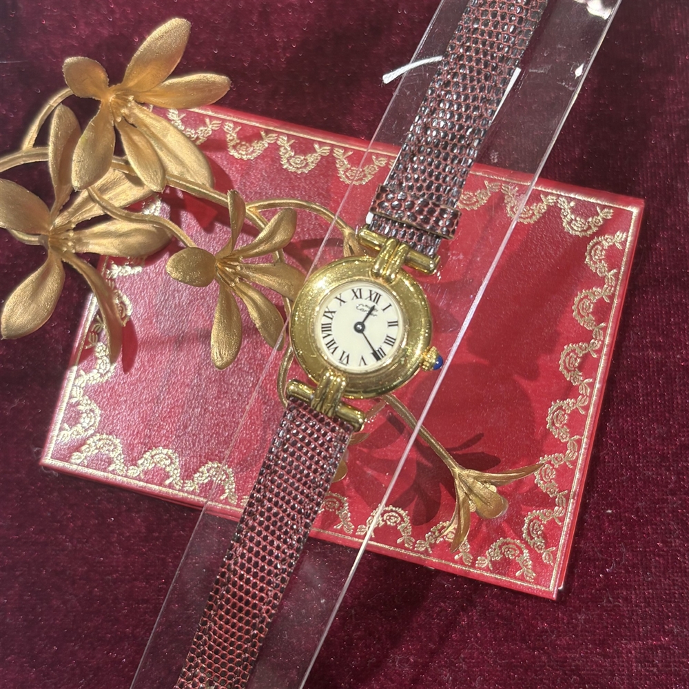 【vintage cartier】マストコリゼL〔純正ベルト〕のご紹介〈junksルクア大阪・梅田〉