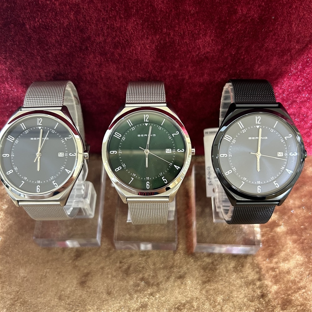 【BERING】肌の一部になったような薄さと軽さ、着け心地を実現した新作のウルトラスリムウォッチのご紹介〈junks ルクア大阪店〉