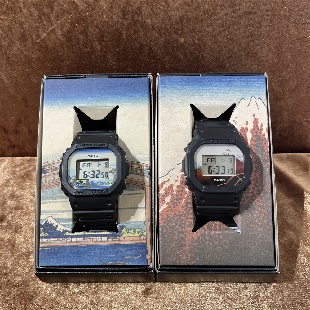 【G-SHOCK】葛飾北斎の作品がモチーフの新作のご紹介〈junksルクア大阪・梅田〉