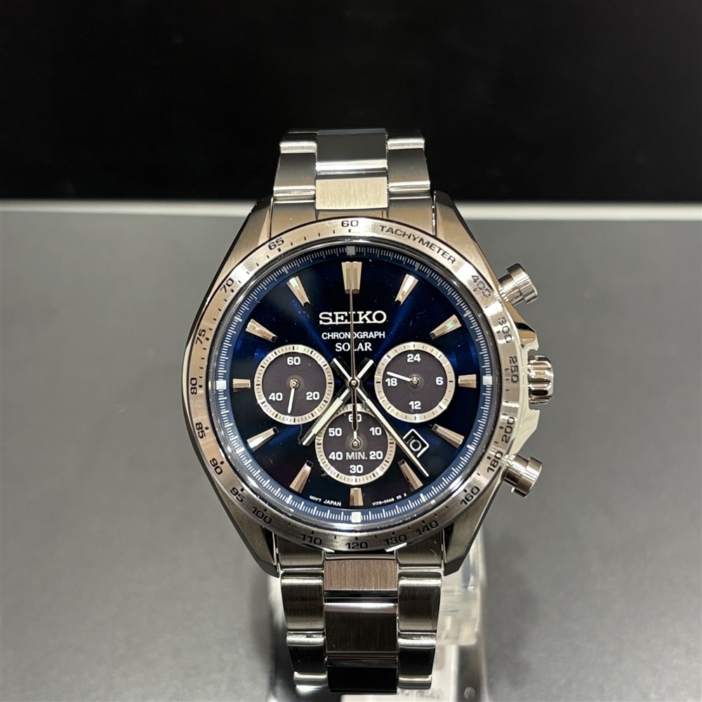 【SEIKO SELECTION】ソーラークロノグラフ 新色ブルー SBPY183のご紹介〈junksルクア大阪・梅田〉