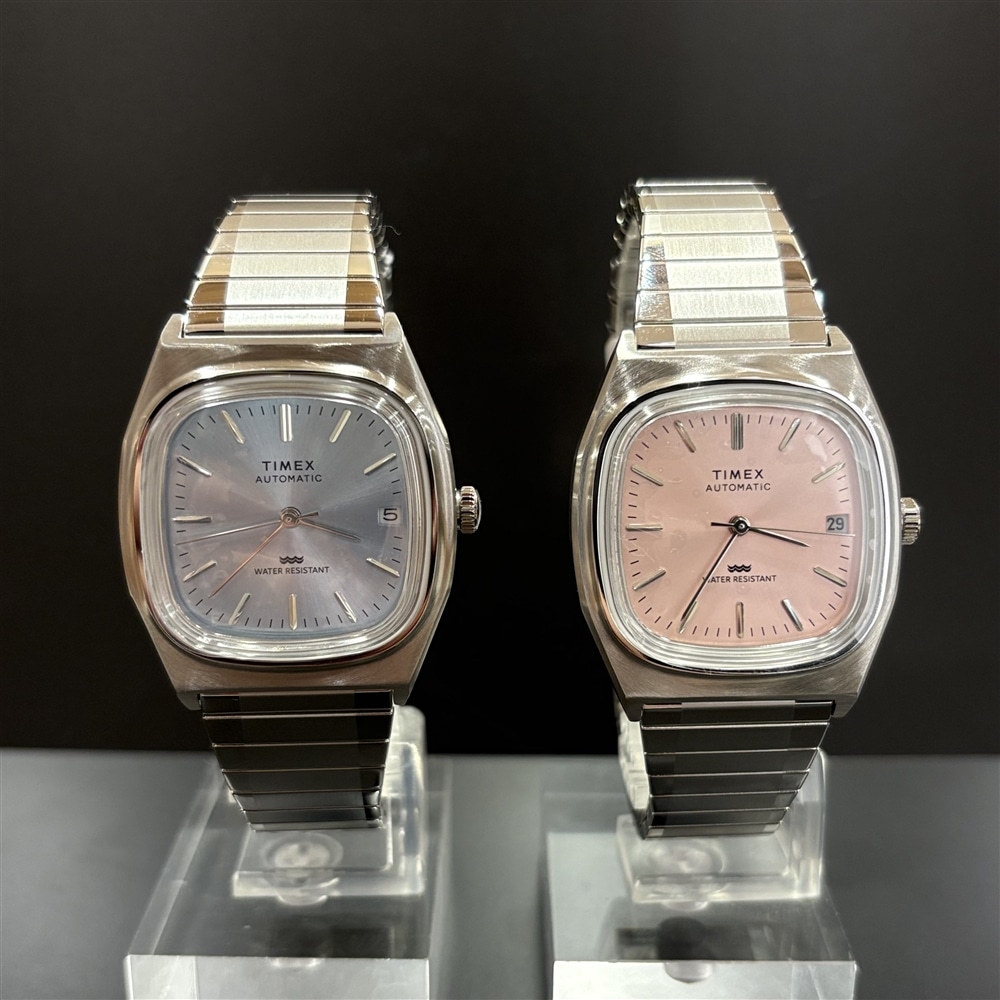 【TIMEX】E-line 新色　ブルー、ピンク　TW2Y66700 TW2Y66800のご紹介〈junksルクア大阪・梅田〉