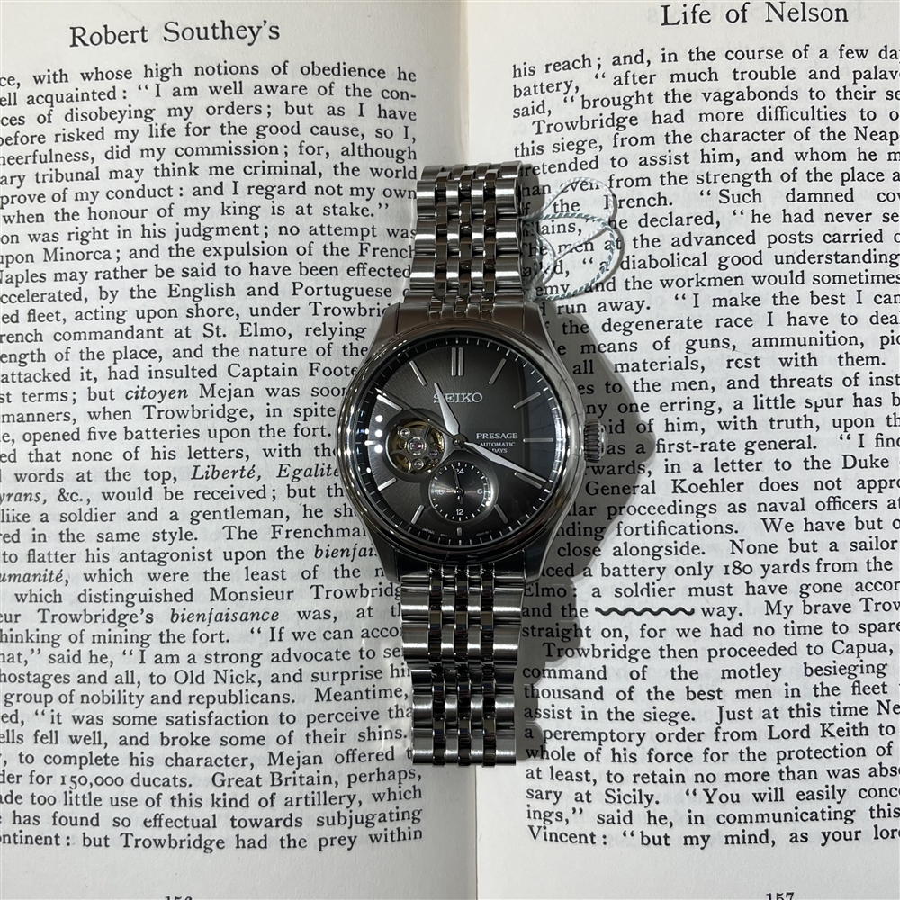 【PRESAGE】立体的なダイヤルが美しいクラシックシリーズのご紹介〈junksルクア大阪〉