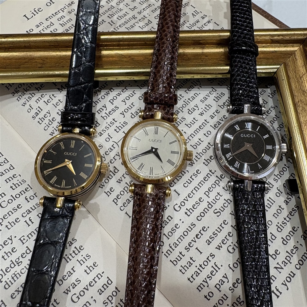 【vintage GUCCI】サイドシェリーのご紹介〈junksルクア大阪・梅田〉