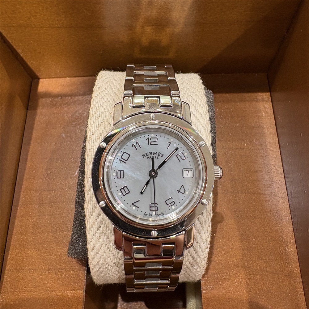 【VINTAGE HERMES】ブルーシェル クリッパーのご紹介〈junks ルクア大阪・梅田〉