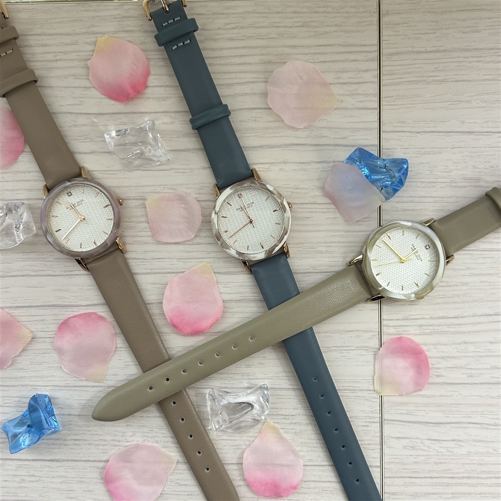 【GRAND JOUR】マーブル柄のケースで大人で落ち着いた印象を与える腕時計のご紹介〈junks ルクア大阪店・梅田〉