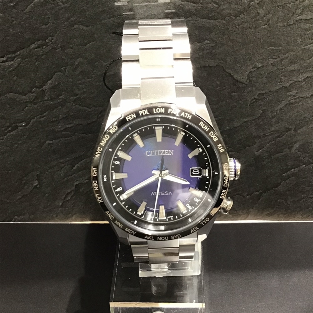 【CITIZEN ATESSA】UNITE with BLUE CB0288-65L 深海の青の腕時計のご紹介〈junksルクア大阪〉