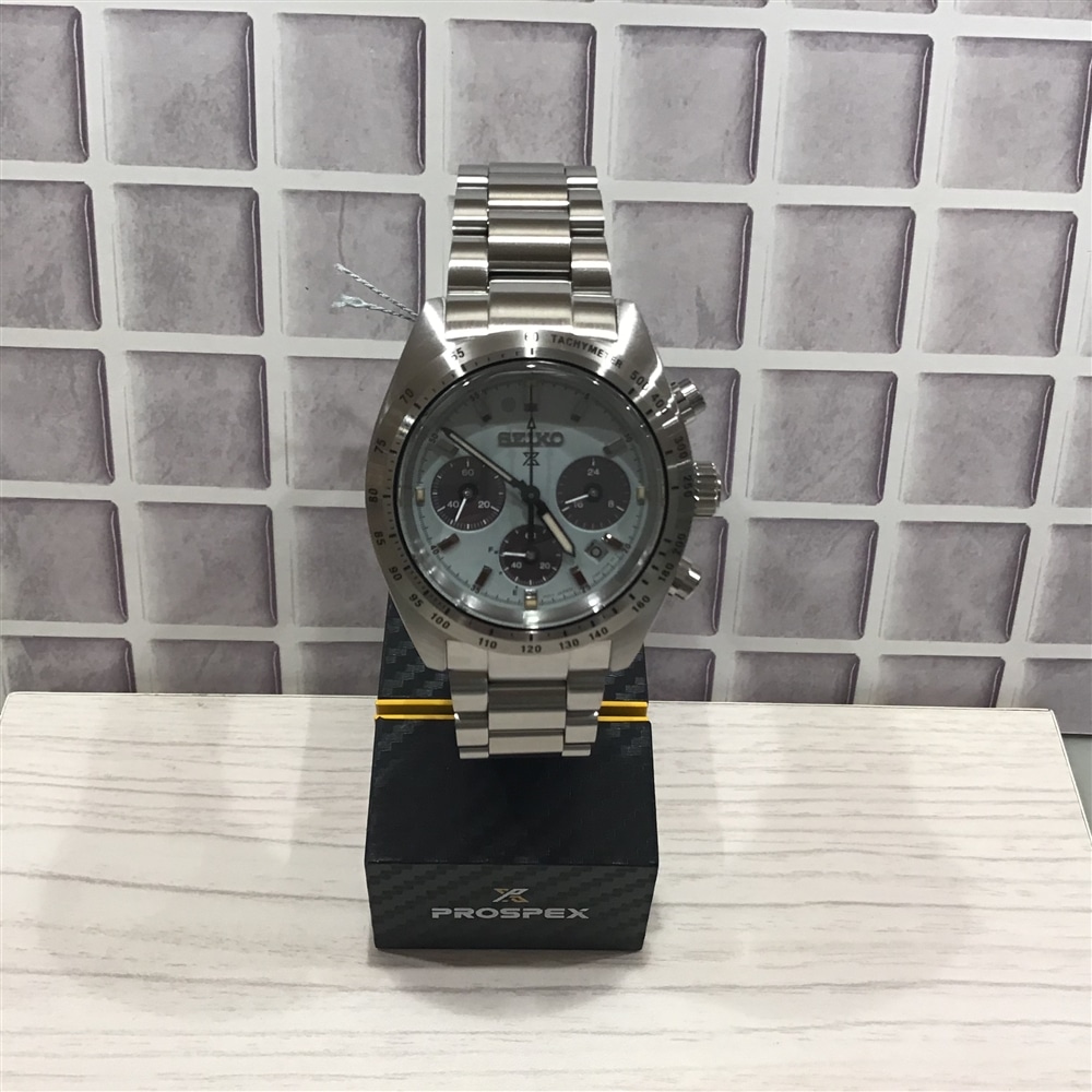【SEIKO】PROSPEX スピードタイマー ソーラークロノグラフ SBDL129のご紹介
