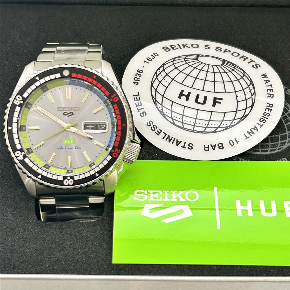 SEIKO×HUFのコラボレーション限定モデル♪