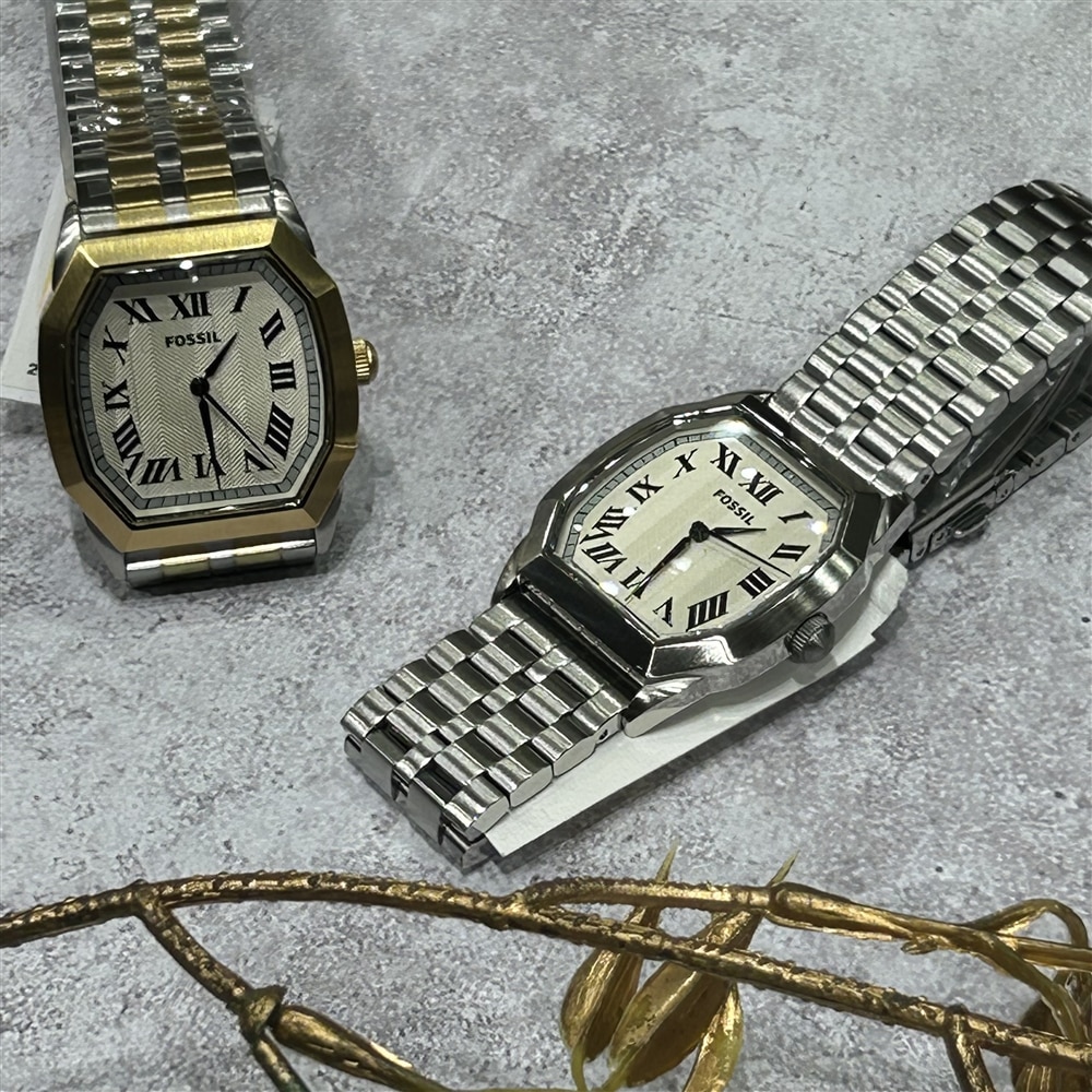 【FOSSIL】クラシカルでエレガントな印象を与えるオクタゴンのケースが特徴的な腕時計のご紹介〈junks ルクア大阪店・梅田〉