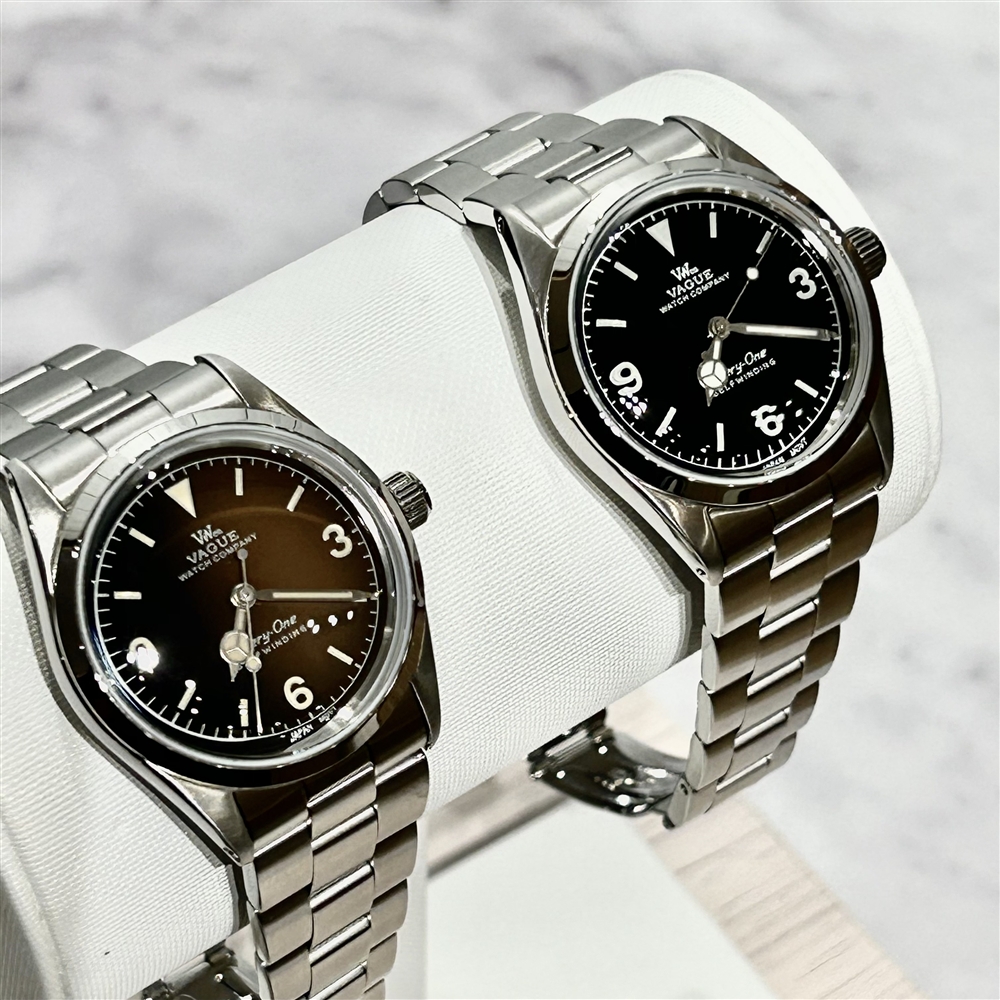 【VAGUE WATCH Co.】1950年代のヴィンテージスポーツウォッチを忠実に再現した腕時計のご紹介〈junks ルクア大阪店・梅田〉
