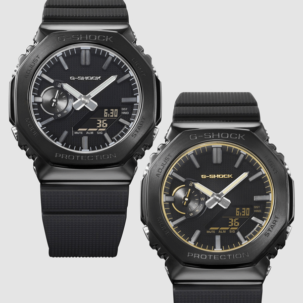 【G-SHOCK】オクタゴン LUXE BLACK GM-2100LXB-1AJF GM-2100LXB-1A9JFのご紹介〈junksルクア大阪・梅田〉