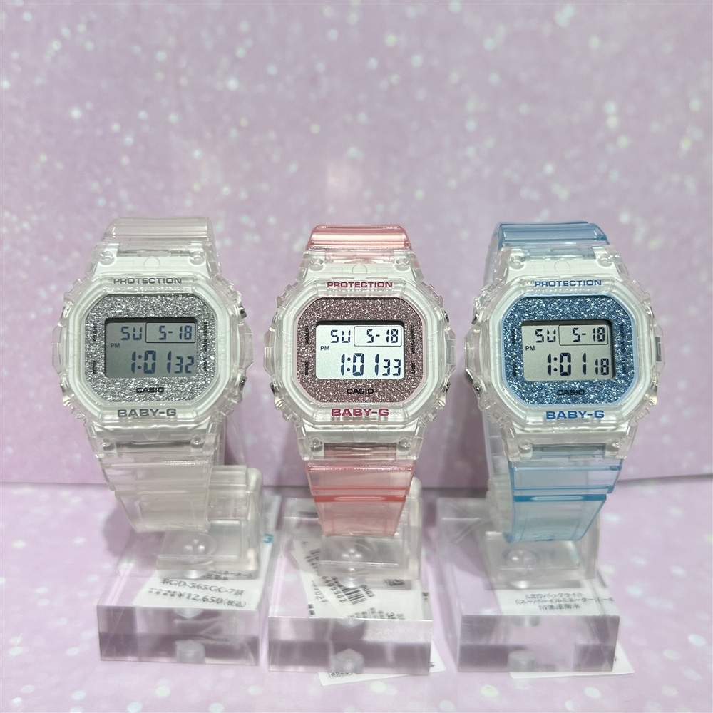 【BABY-G】涼しさときらきら感がかわいい時計のご紹介〈junksルクア〉