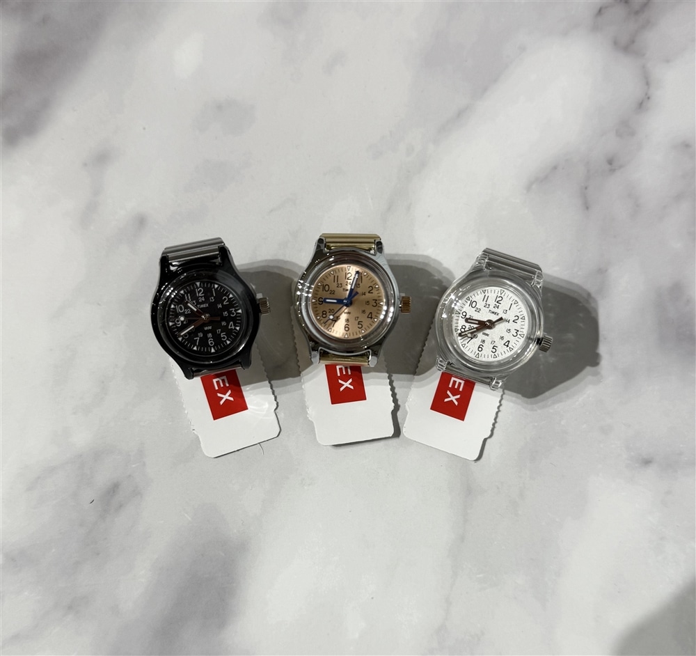 【TIMEX】新作リングウォッチ Camper Ring Watch TW2Y78100, TW2Y78000, TW2Y77500 のご紹介〈junksルクア大阪・梅田〉