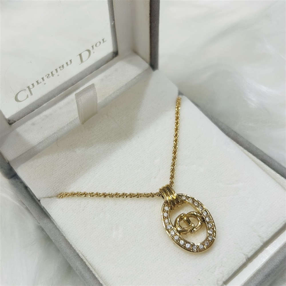【Christian Dior】vintage CDロゴネックレスのご紹介
