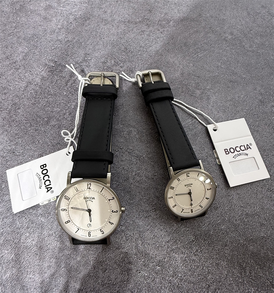 【BOCCIA TITANIUM】slim collectionのデザインウォッチ 3533-03, 3296-01 のご紹介〈junksルクア大阪・梅田〉