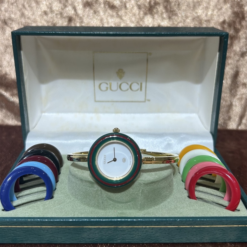 【GUCCI vintage】チェンジベゼルのご紹介〈junksルクア大阪〉
