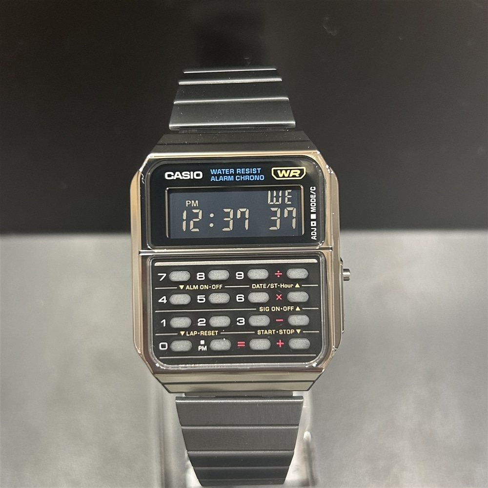 【CASIO】電卓シリーズからメタルタイプの登場！〈junksルクア大阪〉