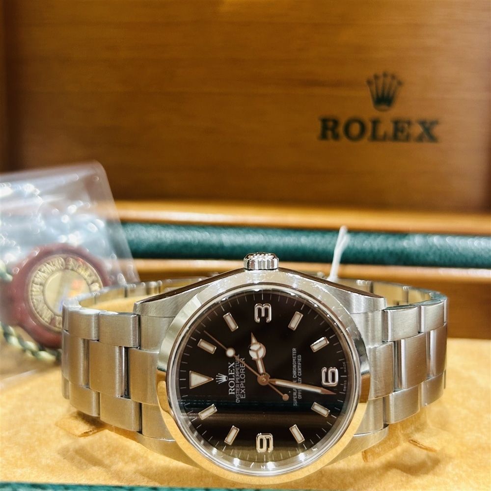 【vintage ROLEX】EXPLOLER Ⅰ 36mm のご紹介〈junksルクア大阪〉