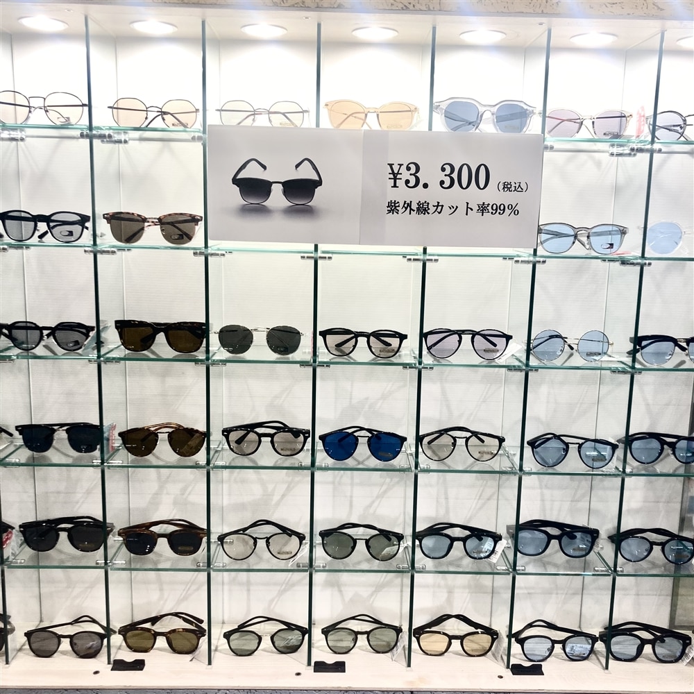 【おしゃれ・安い！】大阪・梅田でサングラスをお探しなら当店へ★〈junksルクア店・大阪梅田〉
