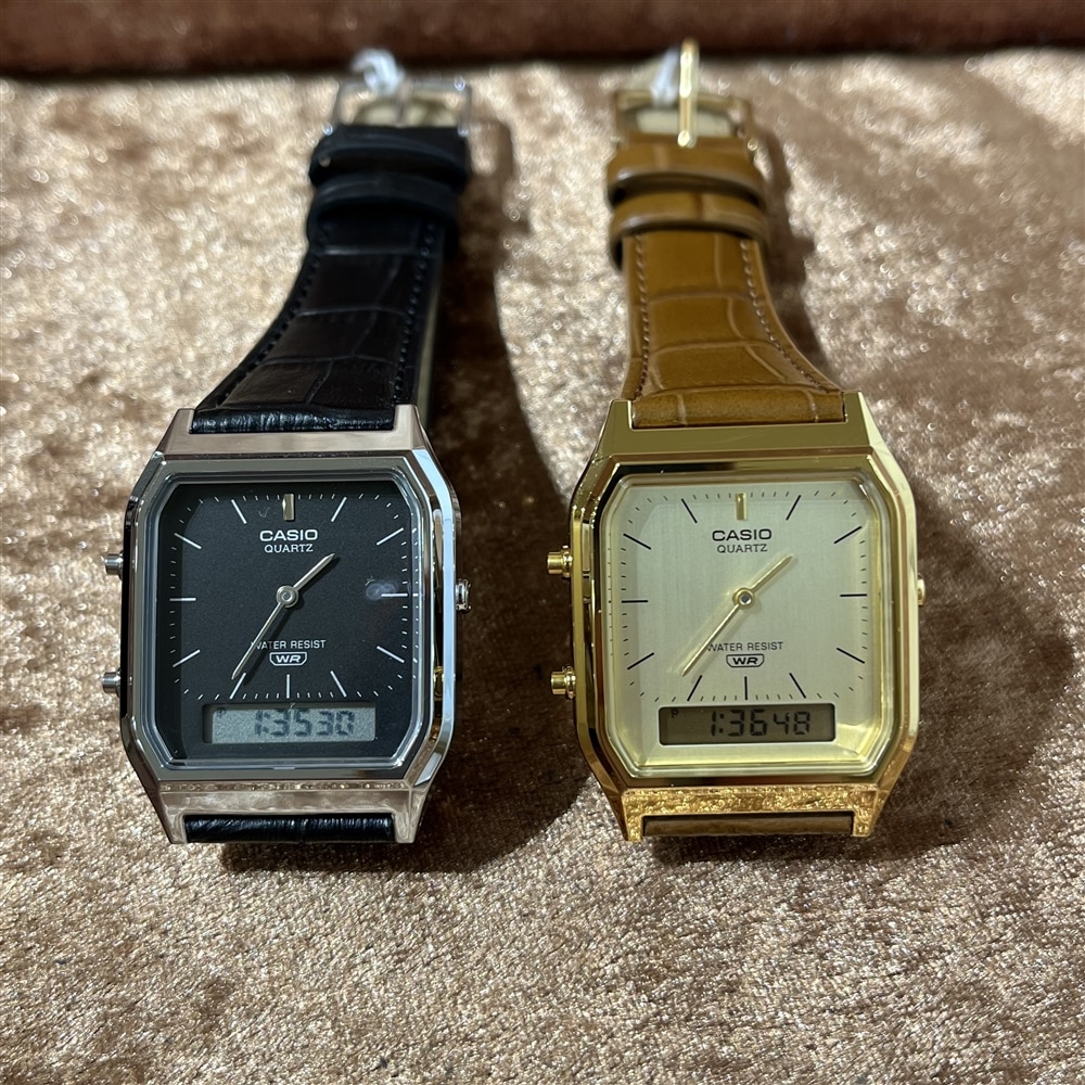 【CASIO】アナログ×デジタルの新作のご紹介〈junksルクア大阪〉