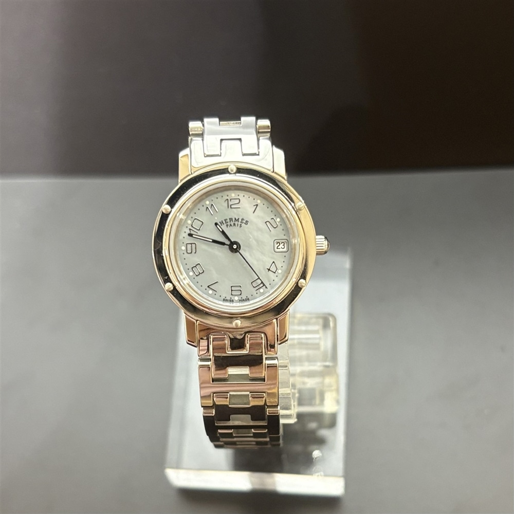 【VINTAGE HERMES】ブルーシェル　クリッパーナクレのご紹介〈junks ルクア大阪・梅田〉