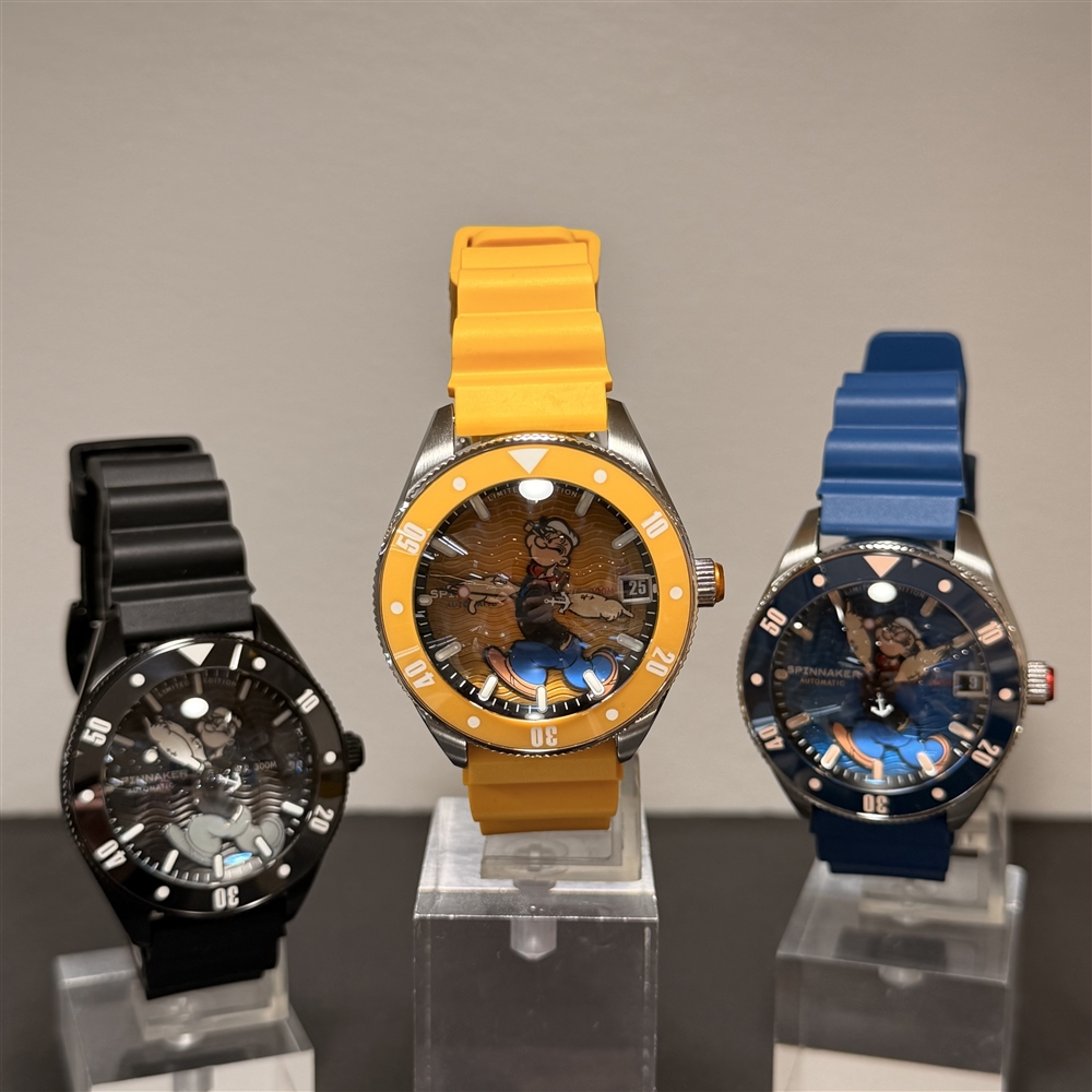 【spinnaker】黒・黄色・青　あなたはどれを選びますか？