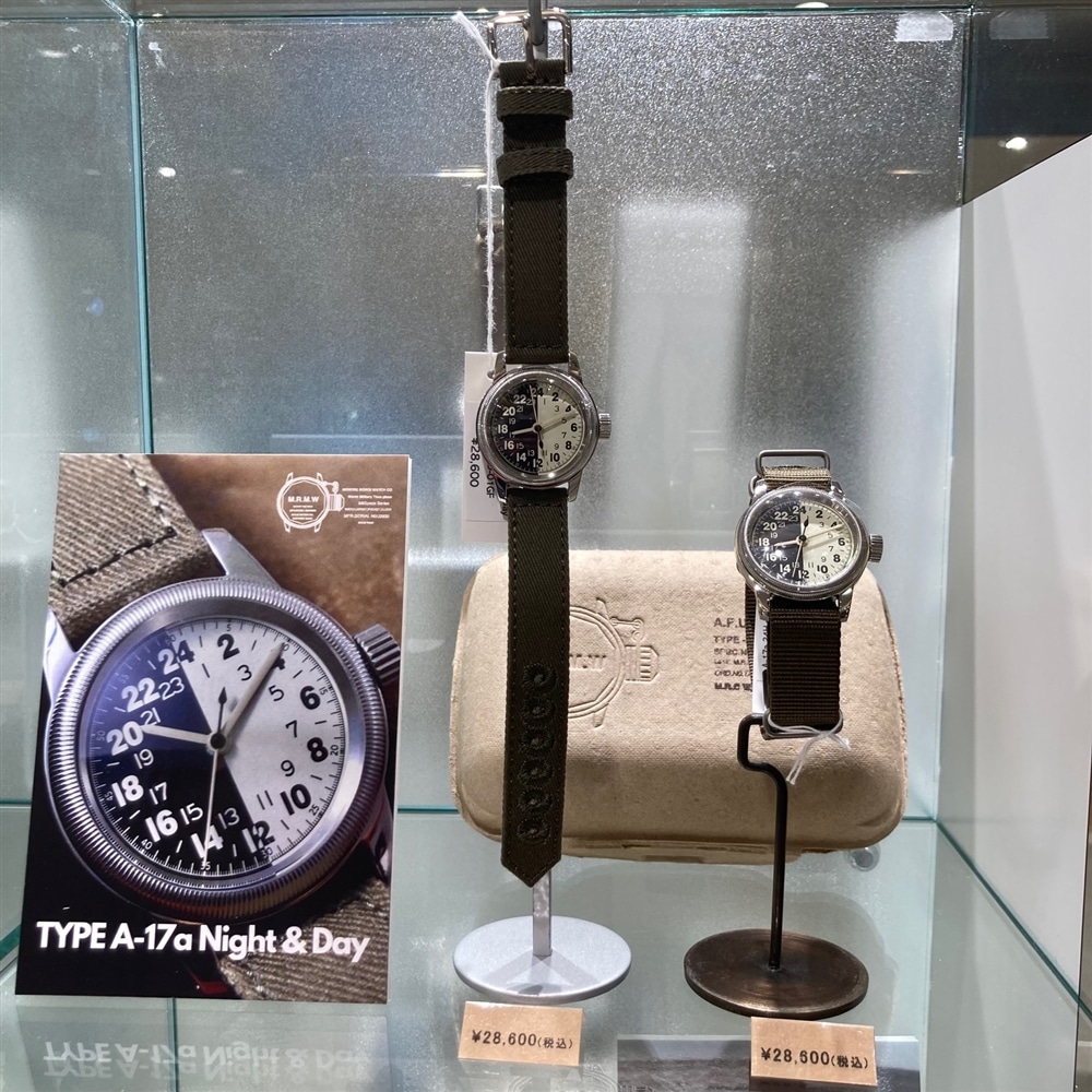 【池袋パルコ店】今、この時計ブランドがアツい！！M.R.M.W（モントルロロイ ミリタリーウォッチ）取り扱いスタート！