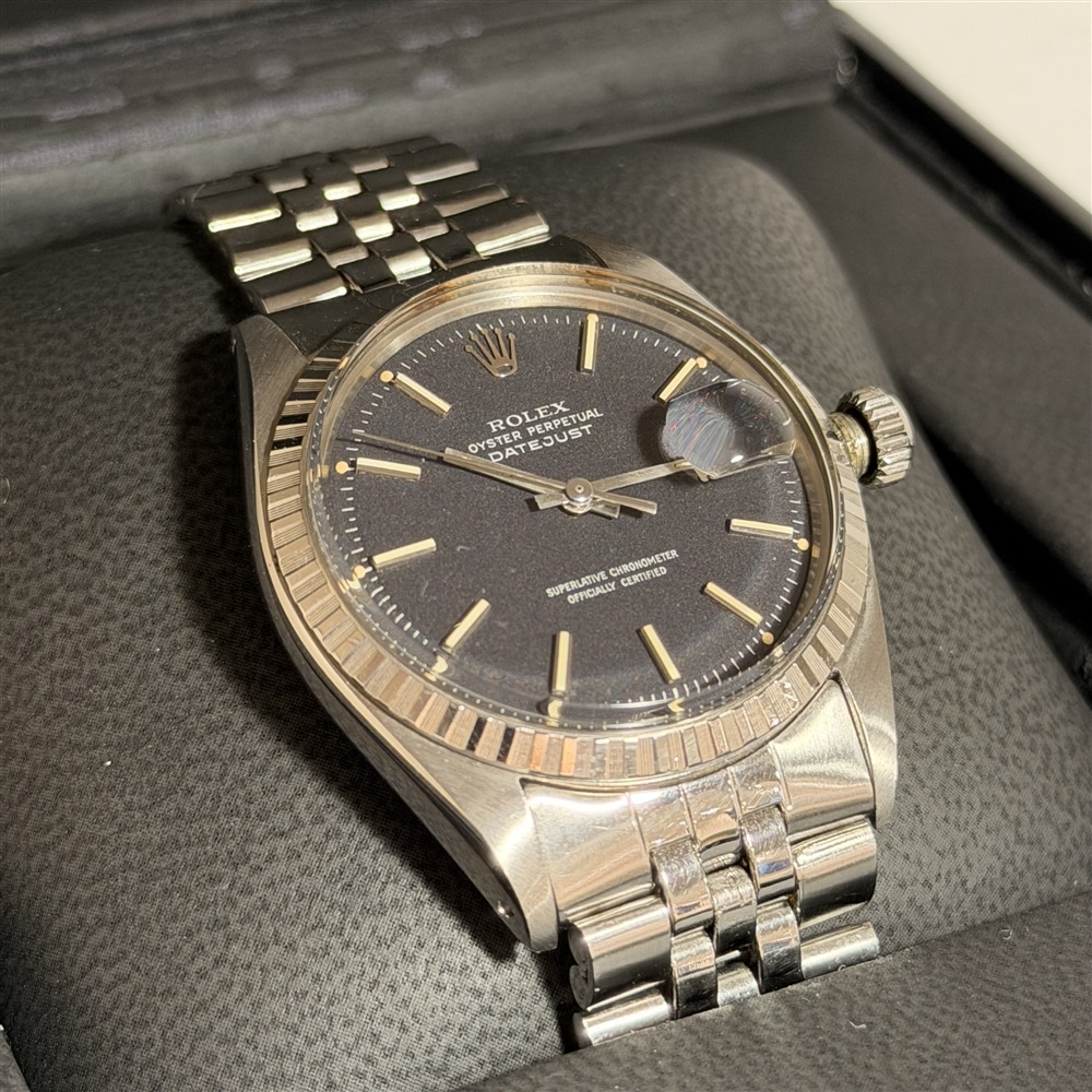 【VINTAGE WHTC】 ROLEX RED EYE ブラックダイヤル