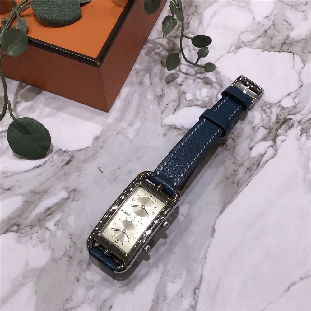 【ヴィンテージ】HERMES ケープコッドデュアルタイム入荷しております