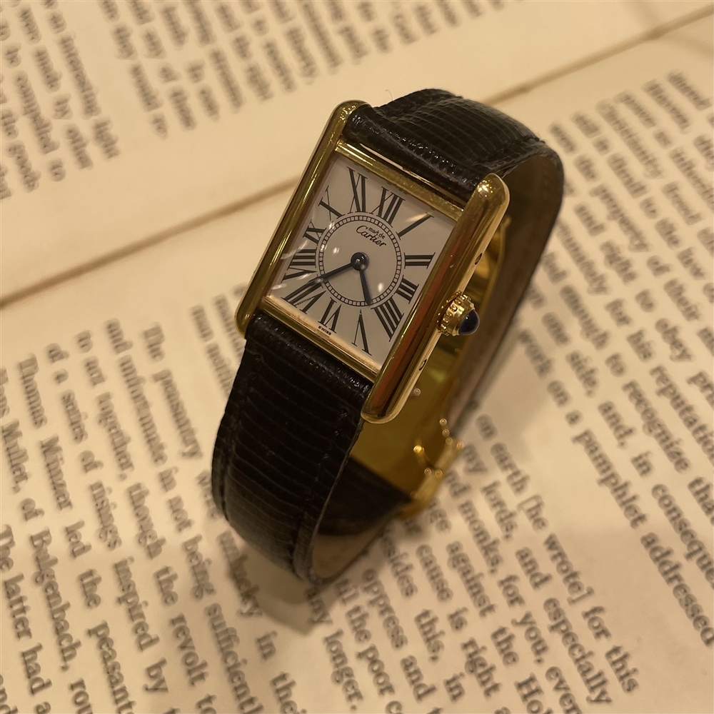 【ヴィンテージ】Cartier マストタンクSM 入荷しております