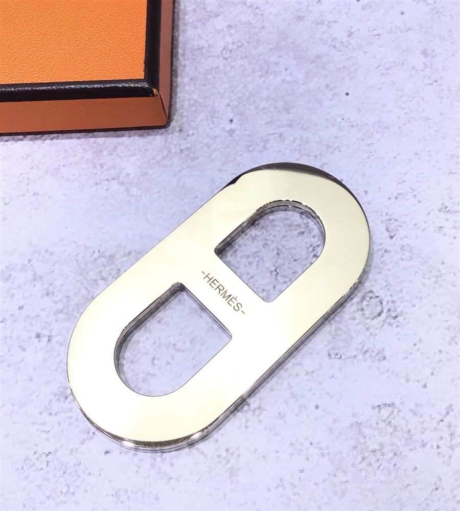 【ヴィンテージ】HERMES シェーヌダンクルスカーフリング 入荷しております