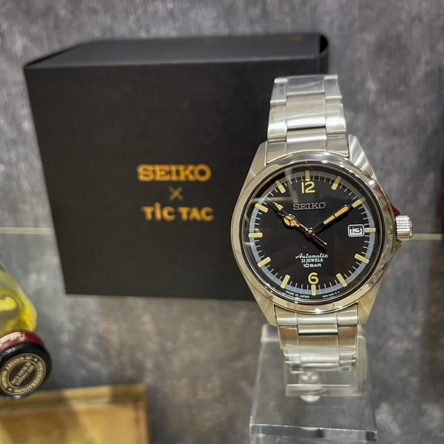 人気の【SEIKO×TiCTAC】記念コラボレーション SZSB006、再入荷です！
