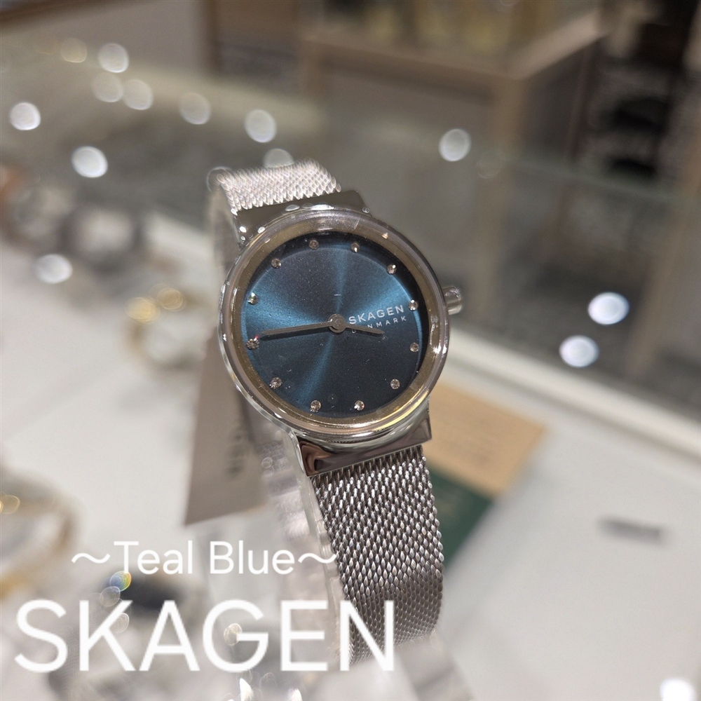 【チックタック仙台】SKAGEN　新作Teal Blueカラー登場！