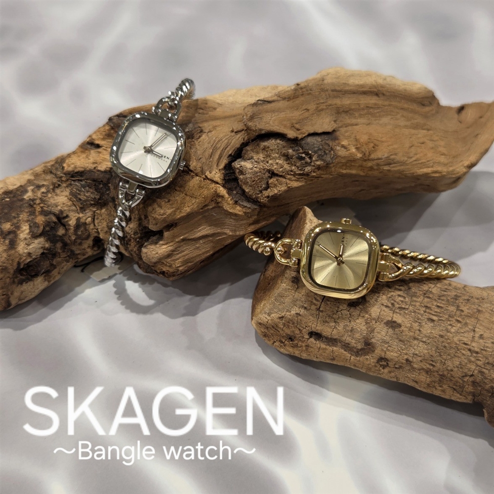 【チックタック仙台】SKAGENロープ風のバングルウォッチ登場！