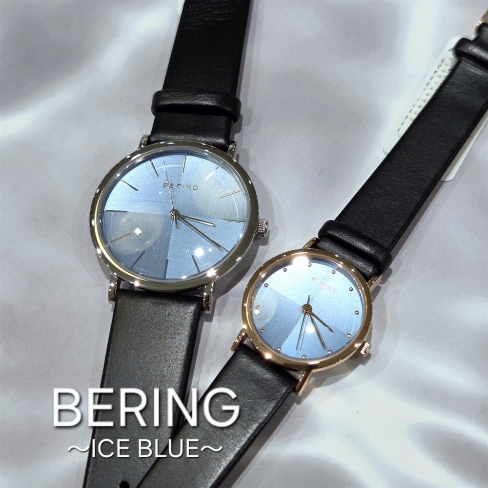 【チックタック仙台】北欧ブランドBERING　新作　涼しげなアイスブルーちゅるん感が可愛い♪