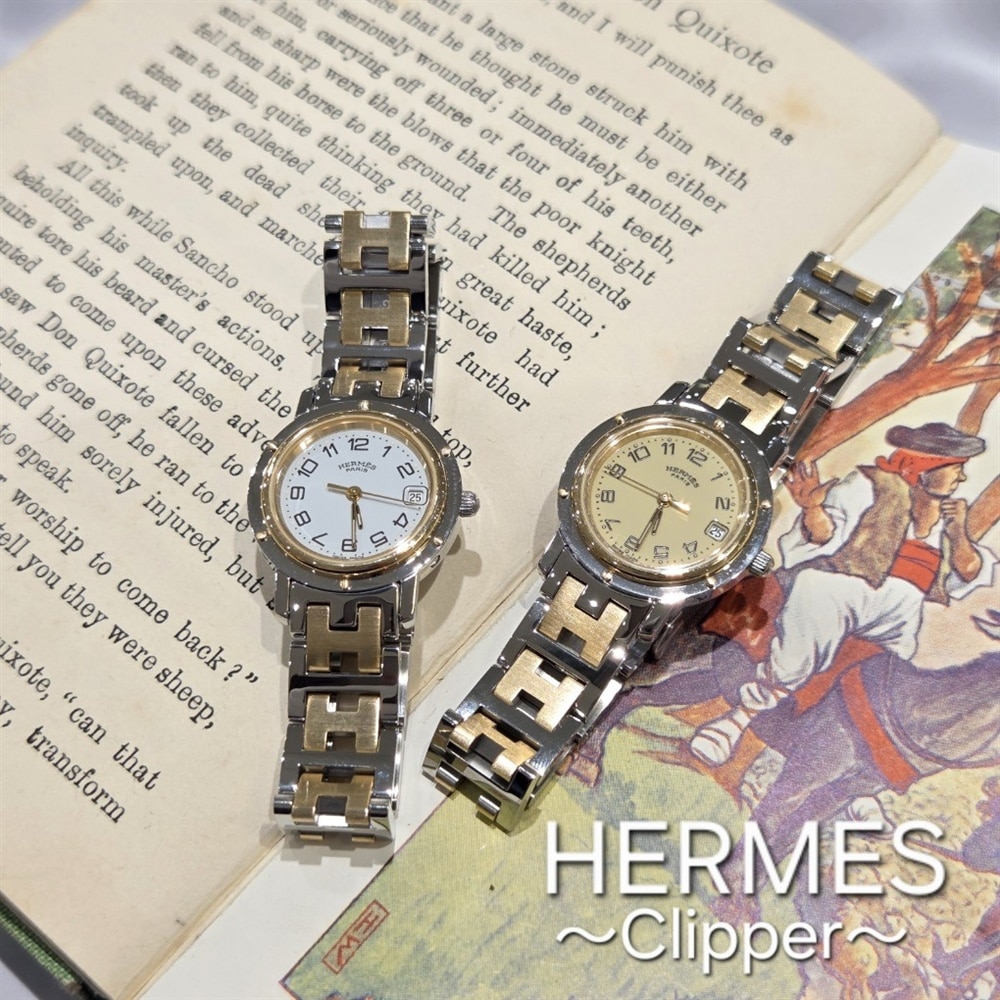 【VINTAGE】大人気モデル HERMES クリッパーコンビが入荷しております!