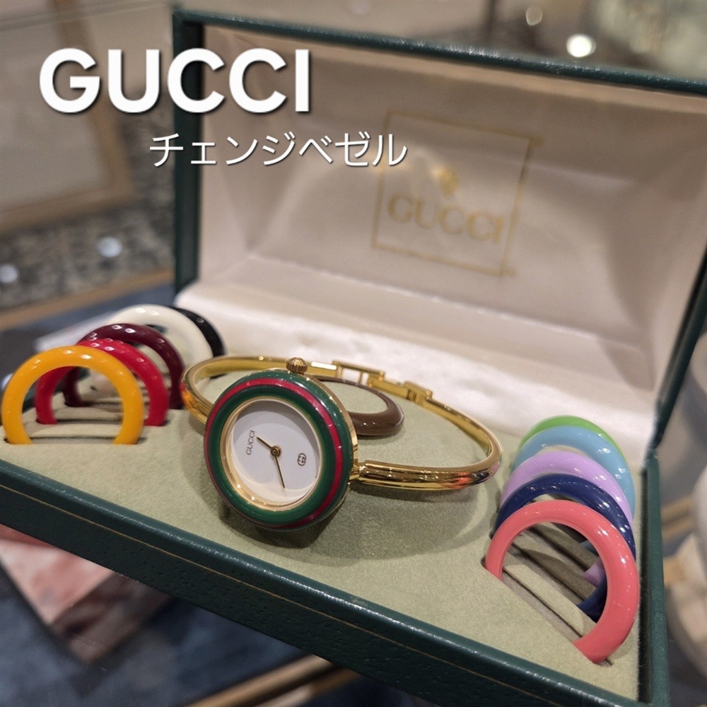 【VINTAGE】GUCCIチェンジベゼル入荷しました!