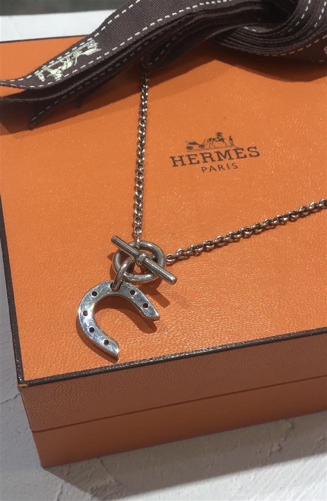 【VINTAGE】本日はHERMES のラリエットホースシューネックレスをご紹介致します！【グランフロント大阪（梅田）】