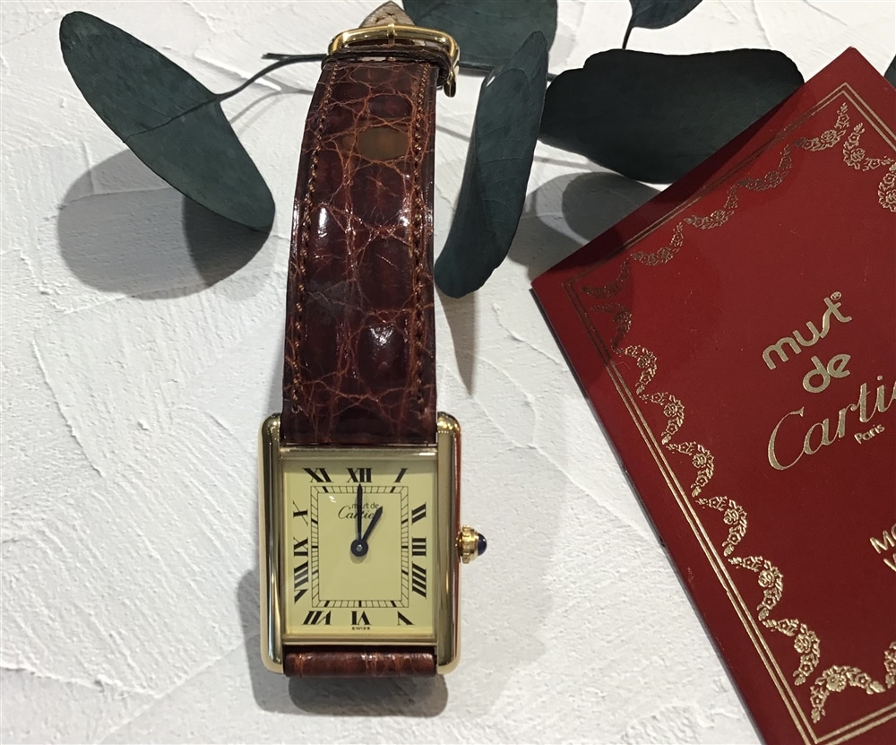 【VINTAGE 】人気のカルティエヴィンテージ時計　マストタンクLMをご紹介致します！【グランフロント大阪（梅田）】