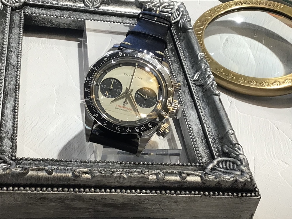 【OUTLINE】2Register Chronoからレザーバンドウォッチが入荷しました！【グランフロント大阪（梅田）】