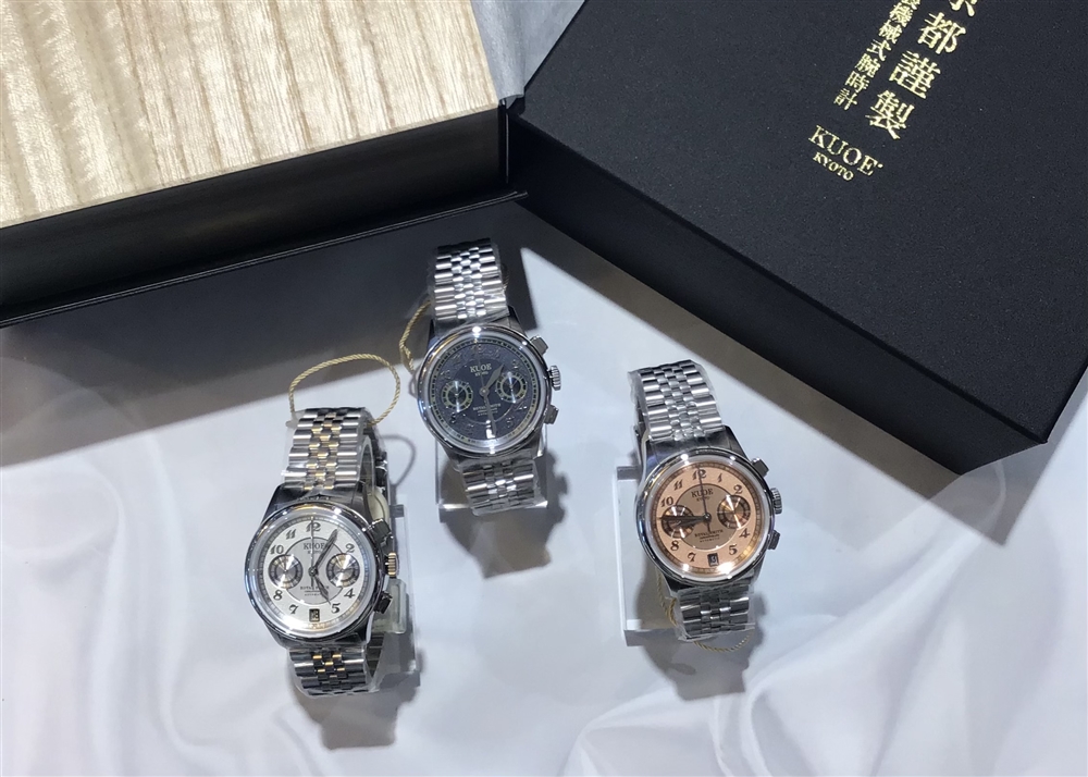 【KUOE】KUOE初の自動巻きクロノグラフを3種類ご紹介いたします。 【グランフロント大阪（梅田）】