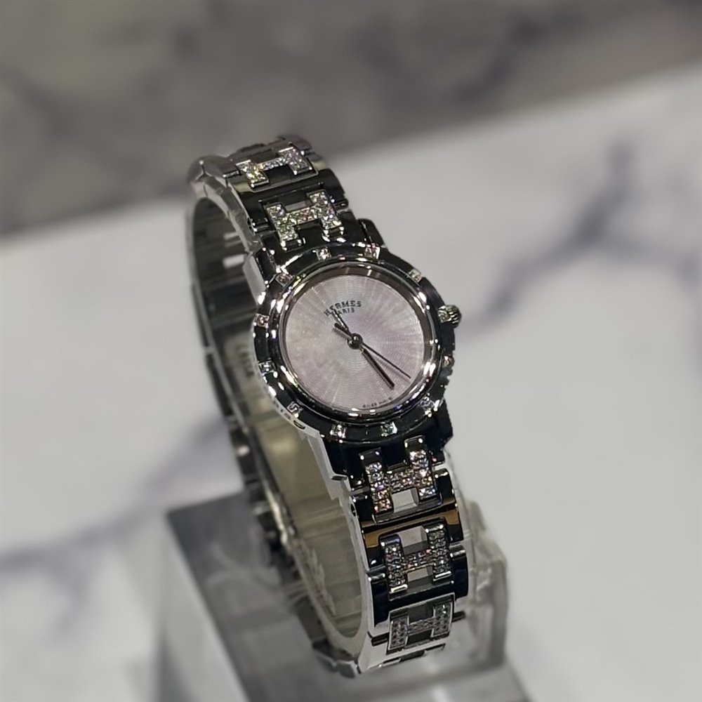 【VINTAGE】HERMESからギョーシェ彫りが施されたクリッパーナクレをご紹介いたします♪【グランフロント大阪(梅田)】