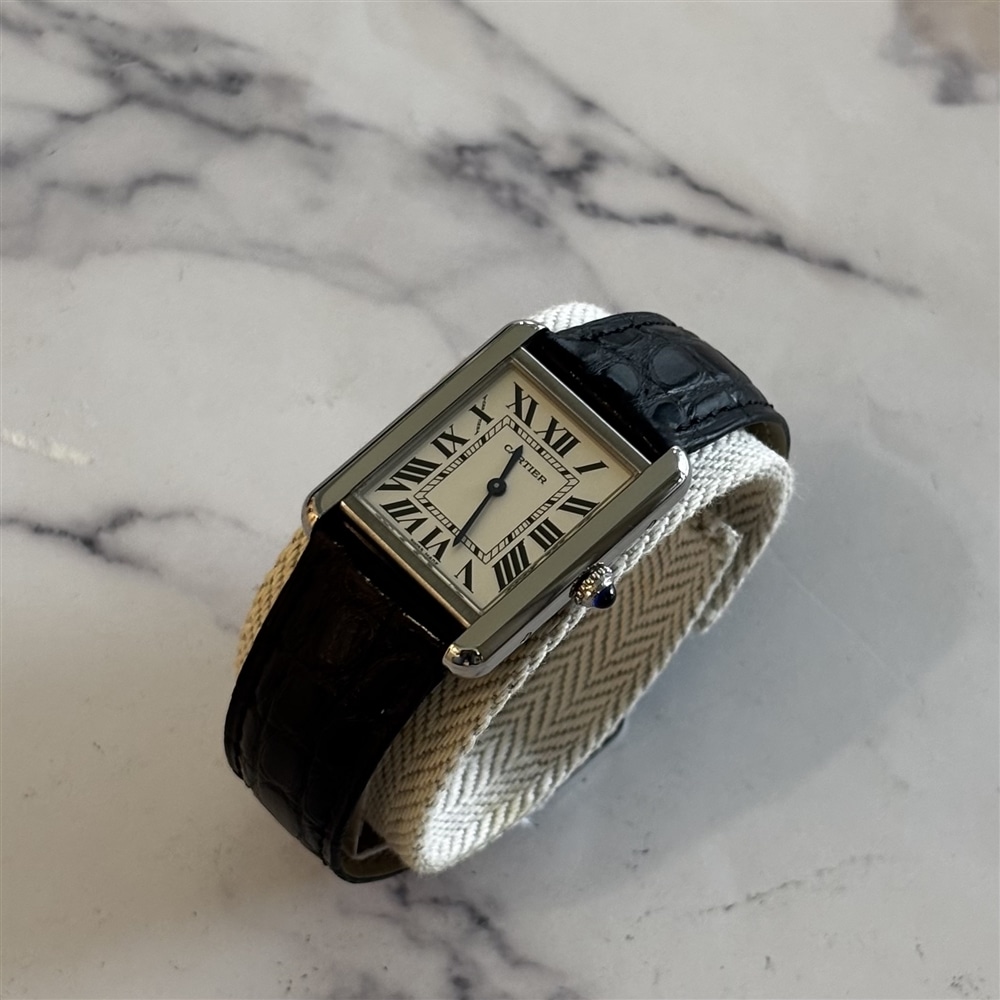 【VINTAGE】カルティエのエレガントな雰囲気があるタンクソロSMをご紹介します♪【グランフロント大阪（梅田）】