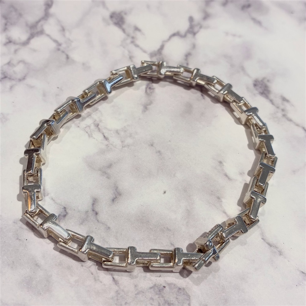【VINTAGE】TIFFANY&Co.のTナローチェーンブレスレットをご紹介します♪【グランフロント大阪(梅田)】