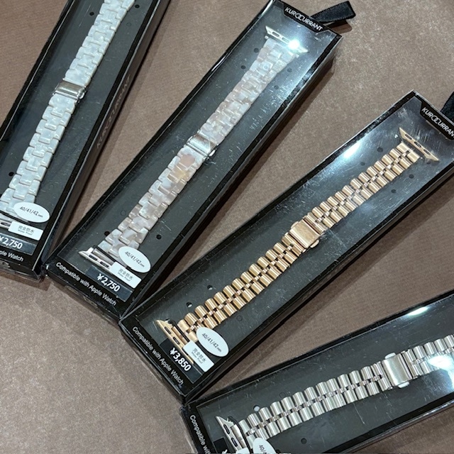 アップルウォッチ用ベルト＊多数展開中です！